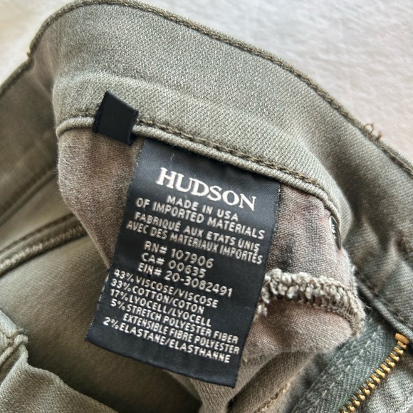 Hudson Nico Midrise Skinny Jeans, Sz 26 - Picture 6 of 7